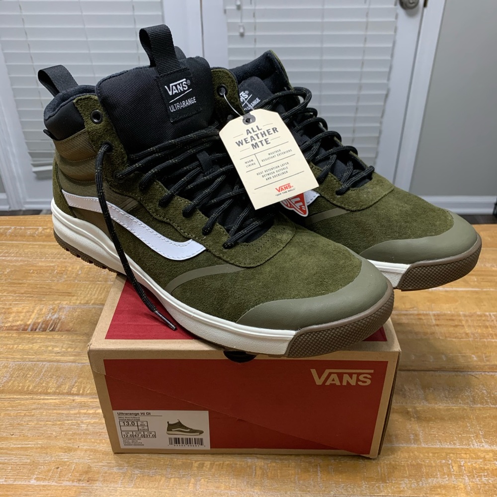Mens Vans Ultrarange MTE Hi DI Hiking Shoe Size 13